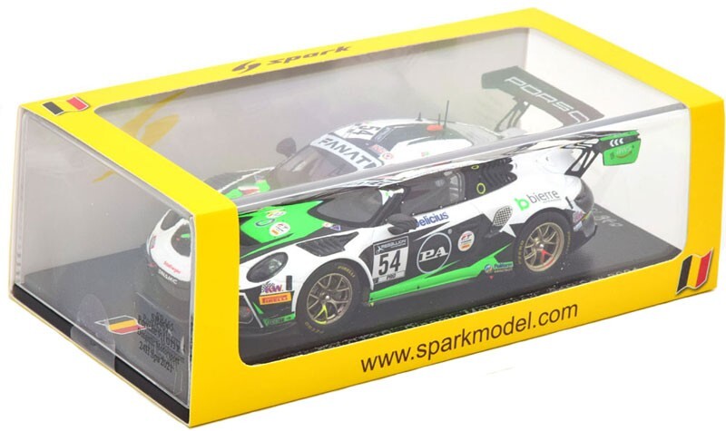 Miniature Spark 1/43 - Porsche GT3 R - Spa 2021 - Réf SB465