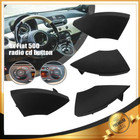4PCS For Fiat 500 Radio 2008 Onwards Cd Button Buttons Trim Mould Cover Removal