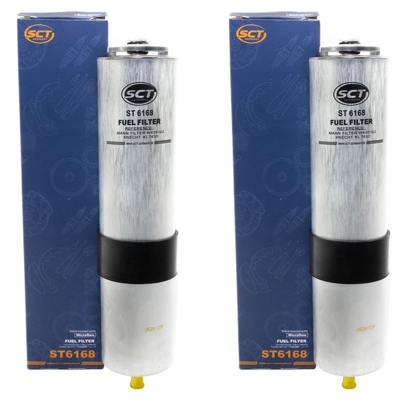 Kraftstofffilter Diesel 2 X ST6168 FüR BMW 3Er E90 E91 E92 X1 E84 X3 F25 X4 F26-image