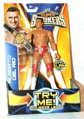 WWE Super Strikers Alberto Del Rio Action Figure Toy 