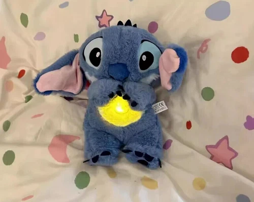 Stitch Plüsch Atmend Mit Licht Und Musik Anti Angst Geschenk Für Alle NEU - Bild 8 von 9
