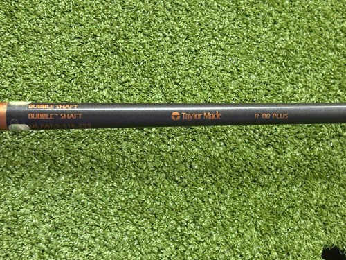 Quemador TaylorMade de gran tamaño 3 hierro burbuja derecha R-80 Plus grafito regular (L185) - Imagen 5 de 6