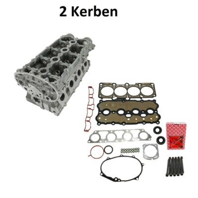 Zylinderkopf nackt+Dichtsatz+Schrauben für VW 2.0 FSI 150 PS AWA AXW BMB ORIGINA