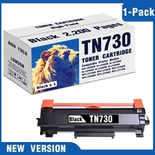 TN730 Toner Cartridge 1 Pack Replacement for Brother MFC-L2710DW HL-L2370DW