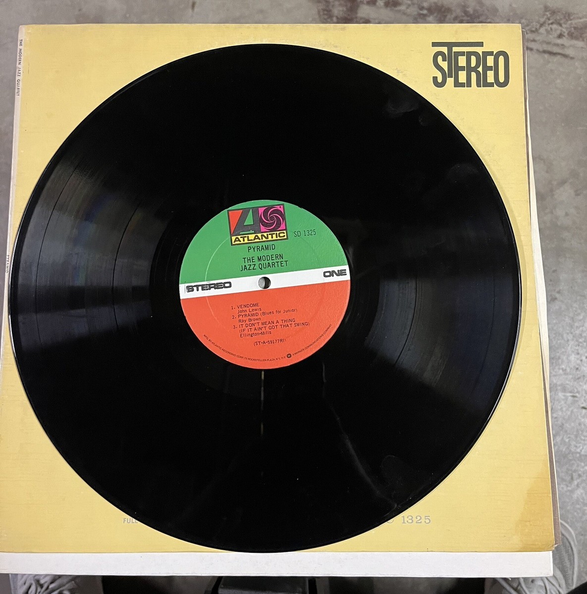 DECCA-MCA HISTORY of JAZZ レコードボックス The Modern Jazz Quartet: Pyramid (Atlantic 1325) | eBay