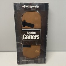 Whitewater BK-12051 Hunting Snake Chaps Gaiters Men  s Large Never Worn Husky