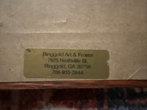 Hand Signed Christopher Cardin Ltd Ed 264/1000 Warrior Chief Cherokee Art Print - Photo 15 sur 19
