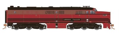 RAPIDO 23015 HO SCALE ALCO PA-1 LEHIGH VALLEY 610 STANDARD DC,DCC READY