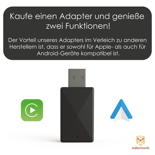 Für Range Rover / Land Rover Apple Carplay  Wireless Android CarPlay Adapter - Bild 4 von 10