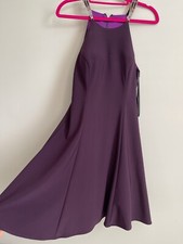 Betsey and Adam rhinestones Holiday DRESS size 6 FORMAL gown wedding Party