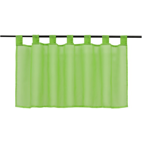Cafe Curtains Kitchen Solid Short Valance Home Window Drape Sheer Tab Top Voile - Picture 17 of 19