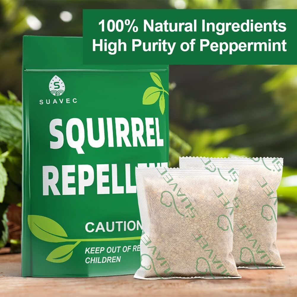 Chipmunk Squirrel Repellent Outdoor Squirrels Deterrent for Garden