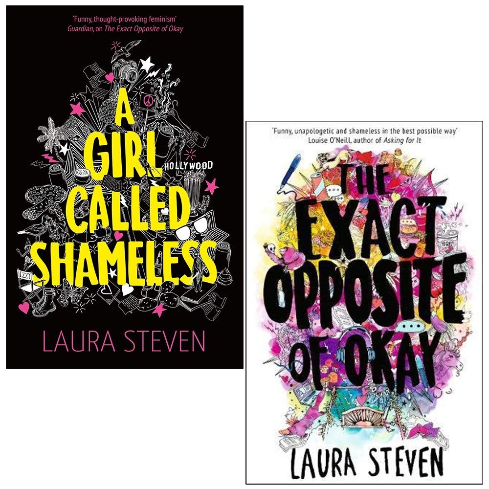 Laura Steven Collection 2 Books Set A Girl Called Shameless, The Exact Opposite