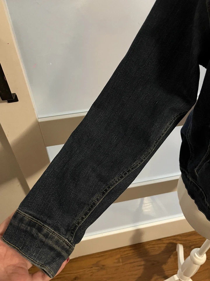 Childrens Place Dark Denim Jacket L (10/12) Unisex Boys Girls *FREE SHIPPING* - Image 2 of 4