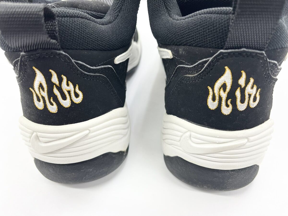 1997 Vintage Nike Air Grill Mid Black White Taxi Sz 9 Men 1997 Vintage Nike Air Grill Mid Black White Taxi Sz 9 Men