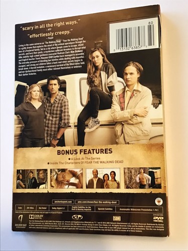 Fear the walking dead DVD complete first season - Picture 2 of 2