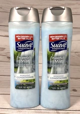 Suave Essentials WATERFALL MIST Refreshing Conditioner 15oz (2 Pack)
