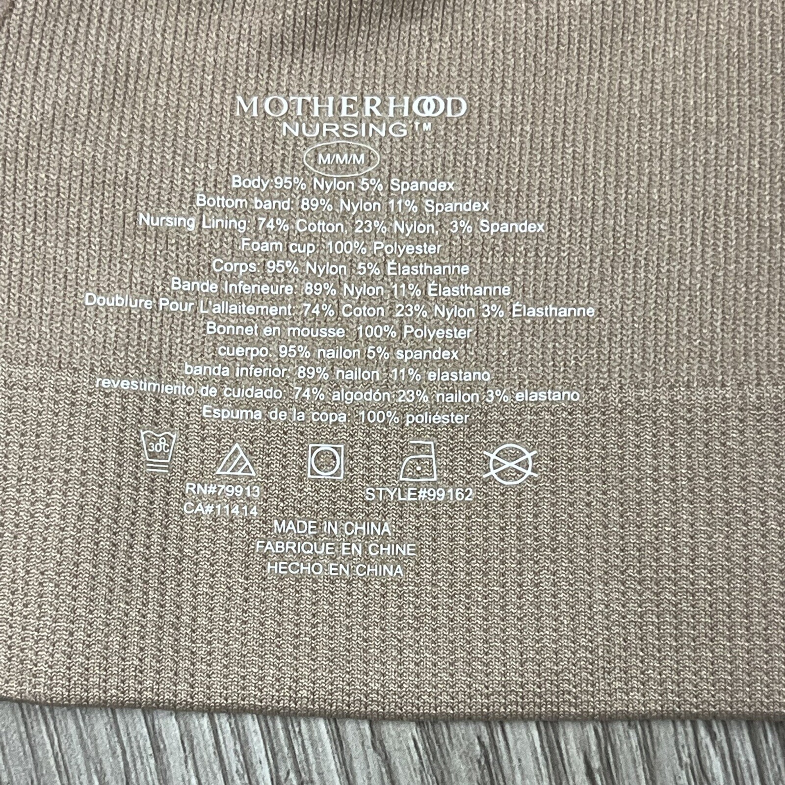 Motherhood Nursing Bra size M Gem