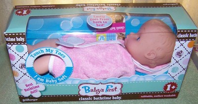 baby's first classic bath time baby