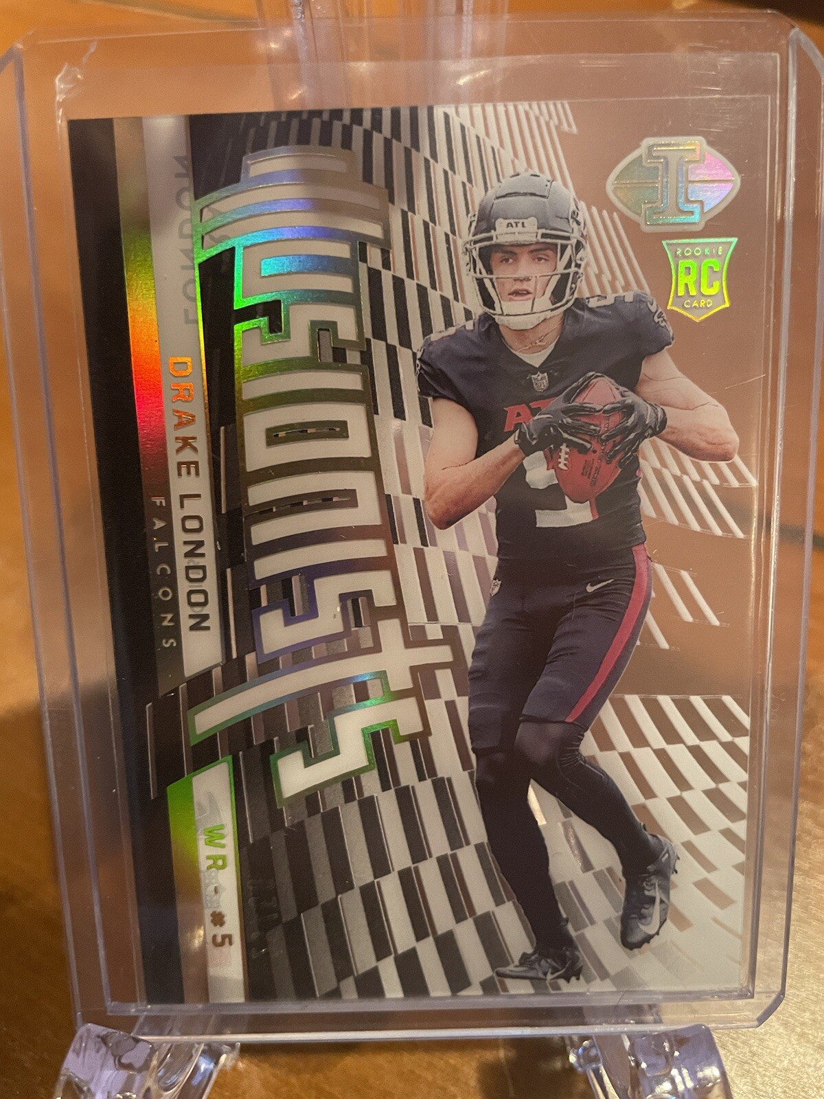 Drake London Panini Illusions Illusionists #I16 Black