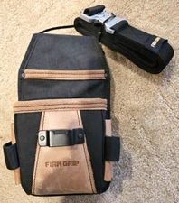 FIRM GRIP Build-A-Rig Everyday Tool Belt Kit/Utility Pouch/Hammer Sleeve FG-3575