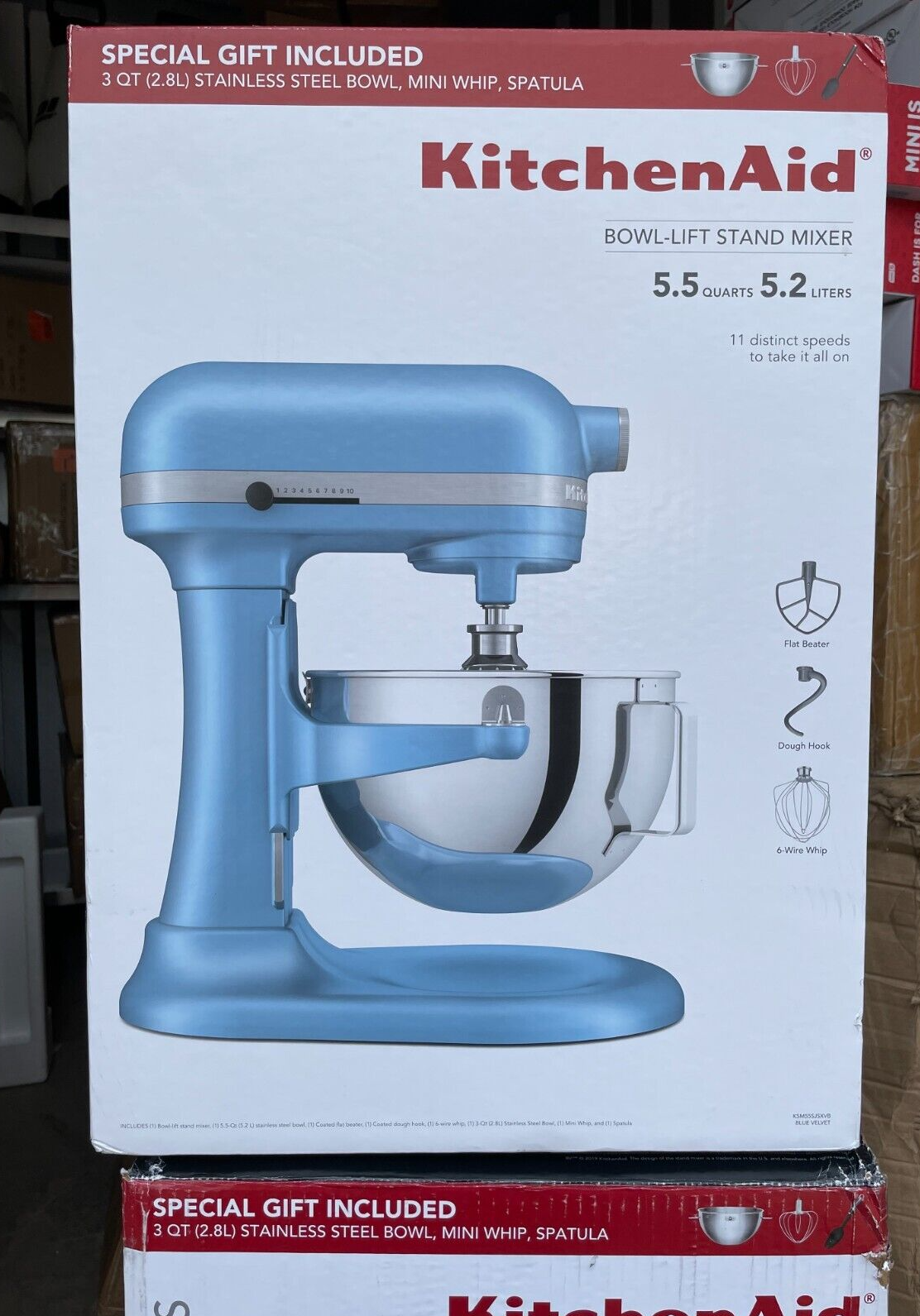 KitchenAid Professional 5 Plus Bowl-lift Stand Mixer Blue Velvet - Costless  WHOLESALE - Online Shopping!