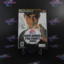 Tiger Woods PGA Tour 2005 PS2 PlayStation 2 Complete - 1 Year Warranty EX Cond