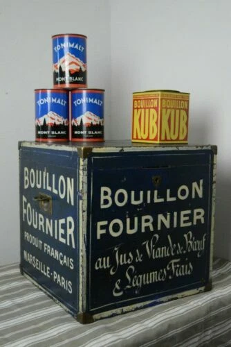 Boites publicitaires de collection KUB bouillon