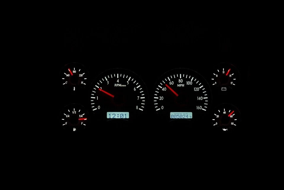 Система датчиков пикапа Dakota Digital 1986-93 Chevy GMC S-10 S-15 VHX-86C-S10-S-W - Изображение 3 из 4