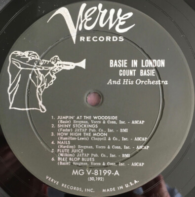 Count Basie Orchestra - Basie In London (LP, Album, Mono) | eBay
