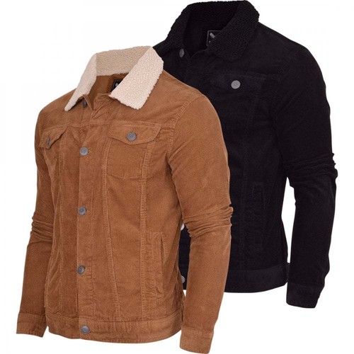 Mens Brave Soul Sherpa Borg Collar 