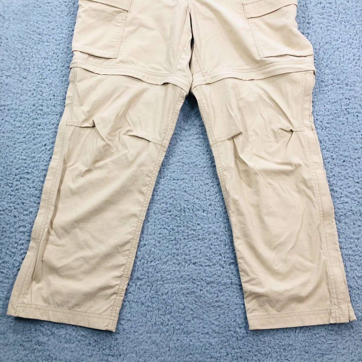 Pantalon Cargo Convertible REI Femme 14P (petite Taille) - Gris, Jambes Zippées