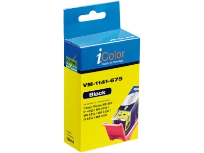 Cartouche compatible Canon PGI-525BK - Noir - iColor - Photo 1/2