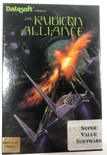 The Rubicon Alliance / Datasoft / Commodore 64/128 Factory Sealed NIB New