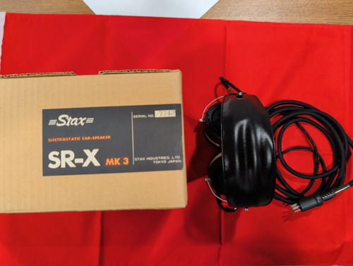 STAX SR-X MK3 Electrostatic Ear Speaker Headset