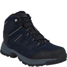 Image of Hi-Tec Bandera Lite Mens WATERPROOF Outdoor Walking Trail Boots Navy DOE
