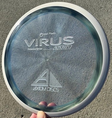 MVP Axiom Proton Virus RARE Iced-Out Swirly Gem w/ WHITE-RIM Plasma FX Disc Golf