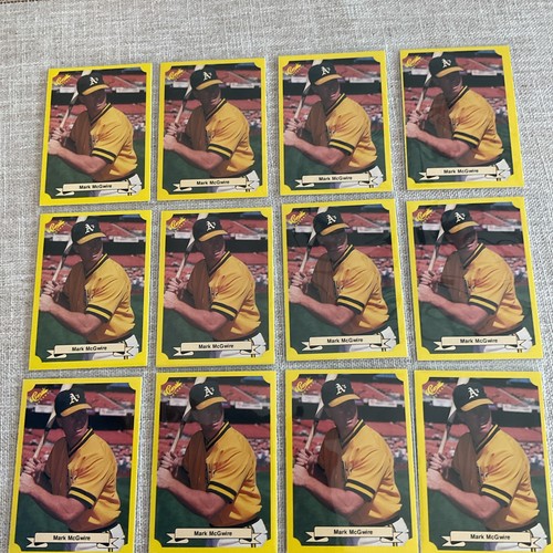 Mark McGwire [Green Back] #121 1987 Classic Travel Update card