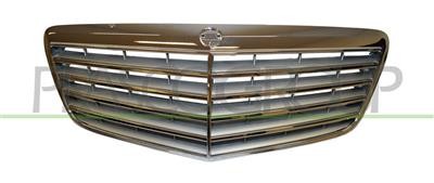 Grille calandre W211 remplacement carrosserie pour Mercedes Classe E phase 2 gris