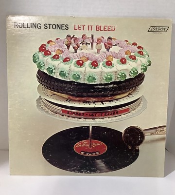Rolling Stones- Let It Bleed Vinyl Record LP 1969 US  NPS-4 Music Rock