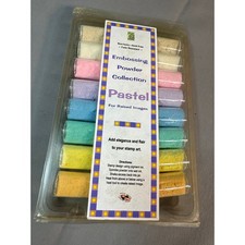 Pastel embossing powder collection by Color Box unused