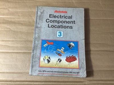 Autodata Elektrische Komponentenstandorte Band 3 Werkstatthandbuch Y366