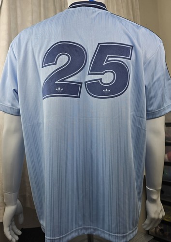 ADIDAS × Oasis 25th tour Jacquard sky blue jersey UK XL KT 3436 + gift - Picture 4 of 8