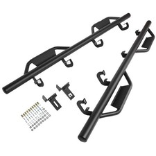 Side Step Bars Running Board Side Steps for 07 18 for Silverado Sierra Crew Cab