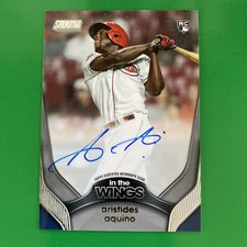 Aristides Aquino 2020 Stadium Club In the Wings RC Auto Card #ITWA-AA LTD #14/15