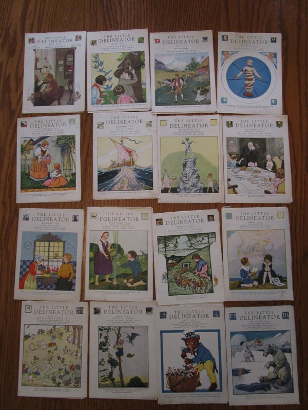 The Little Delineator Magazine Lot 1925, 1926