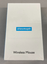 Uiosmuph LED Wireless Mouse, G12 - New/Sealed