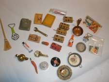 Lot of Miniature Doll House Mini Items See Photos 075