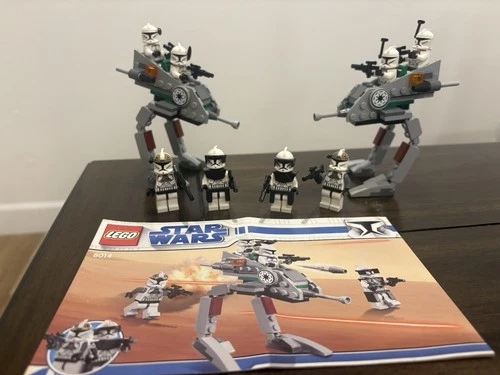 LEGO Star Wars Clone Walker Battle Pack 8014 Complete Set x2