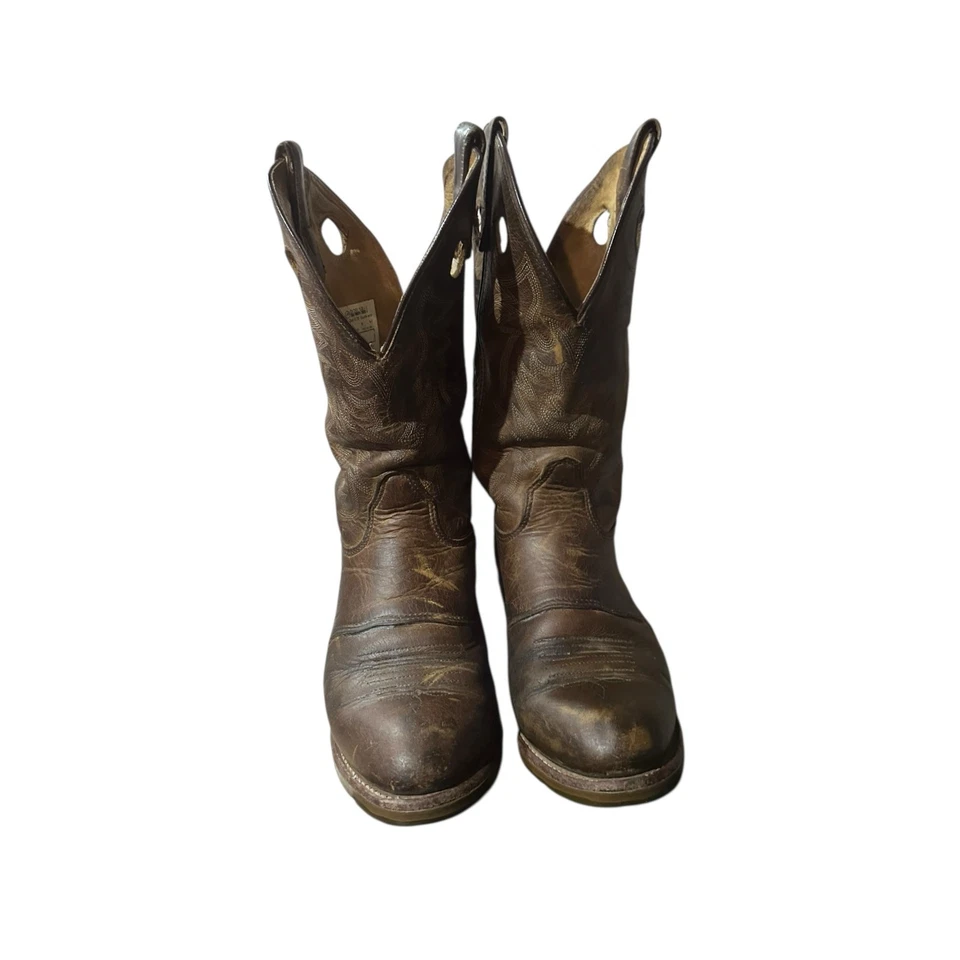 Double H DH5159 Ultra Gel Ice Buckaroo Cowboy Work Boots Women’s Size: 9 W Used - Image 4 of 4